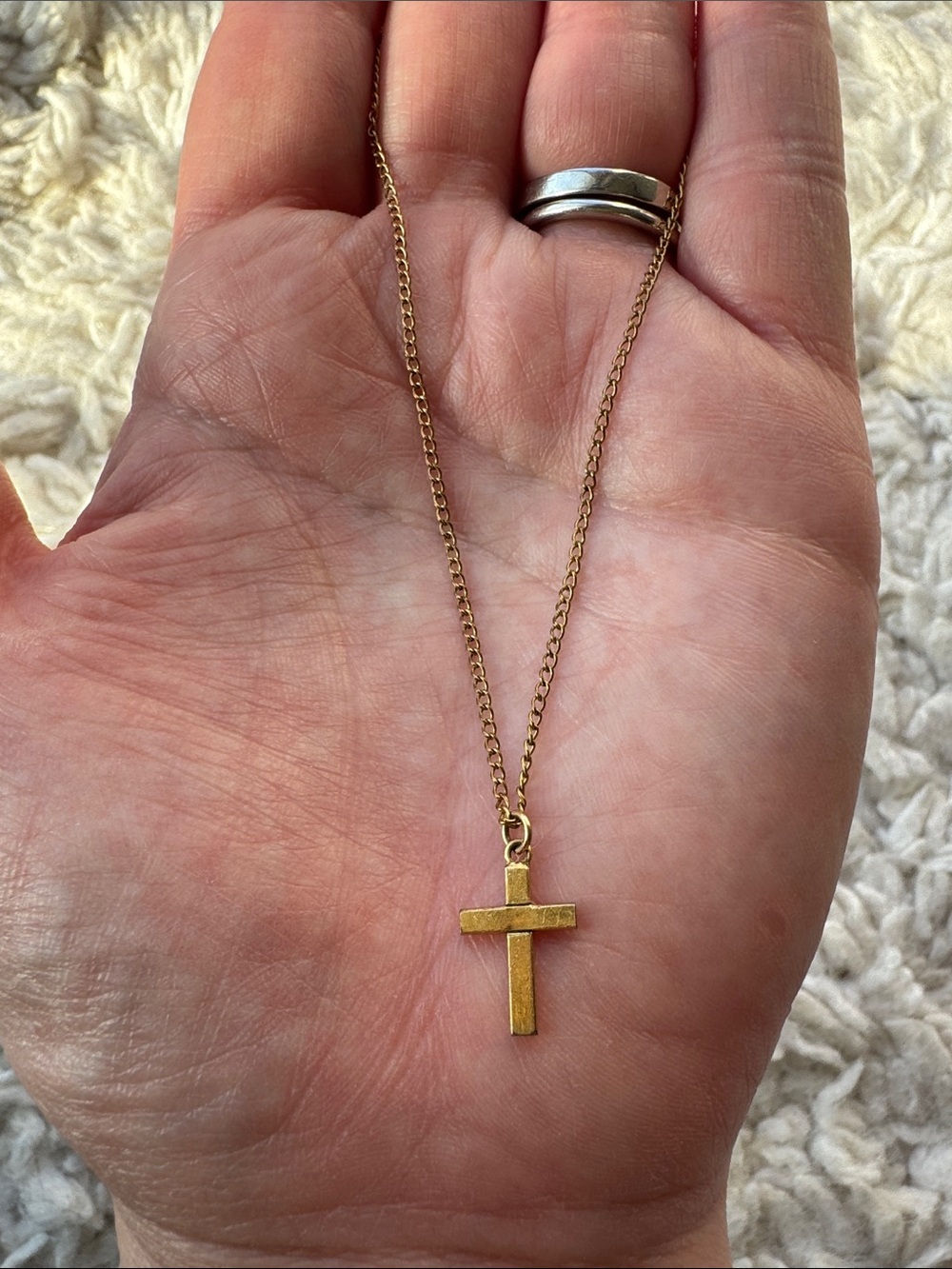 Gold Filled Cross Pendant